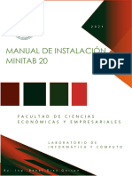 Manual Install Minitab 20