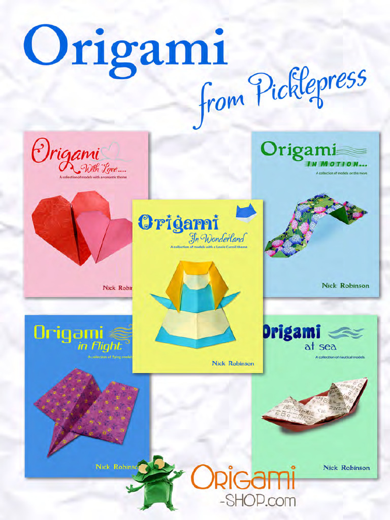 Nick Robinson's Origami Collection | PDF | Origami | Flap (Aeronautics)