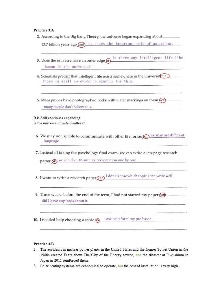 Compound Sentence Practice PDF Energy Development Fuels