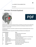 Alternator Terminals Explained - JAS Oceania - Auto Electrical Products