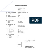 BIODATA SISWA Muhammad Taufik SD MACCINI SOMBALA 1