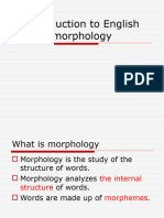 English Morphology