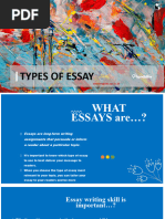 Types of Essay