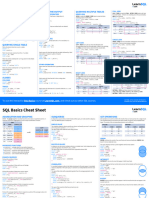 SQL Basics Cheat Sheet A4