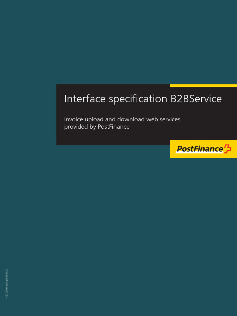 WebService en Postfinance | PDF | Parameter (Computer Programming) | Soap