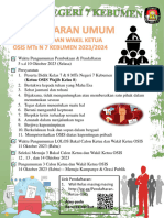 Pamflet Opreck Ketua-Wakil Osis