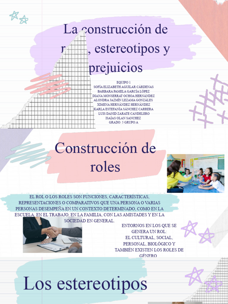 Roles y Estereotipos de Género en Primaria | PDF | Rol de género ...