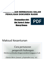 Kesantunan Bahasa 1