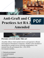 Week 2 Anti Graft and Corrupt Practices Act RA3019