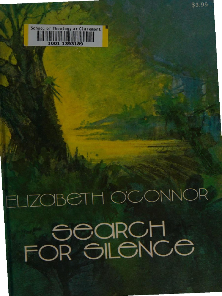 Search For Silence Elizabeth O'Connor PDF Jesus Confession