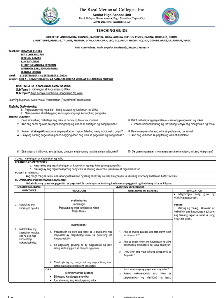 Cor 2 - TG | PDF
