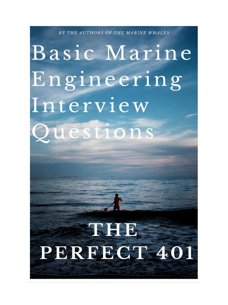 Basic Marine Engineering Interview Ebook | PDF | Electromagnetic ...