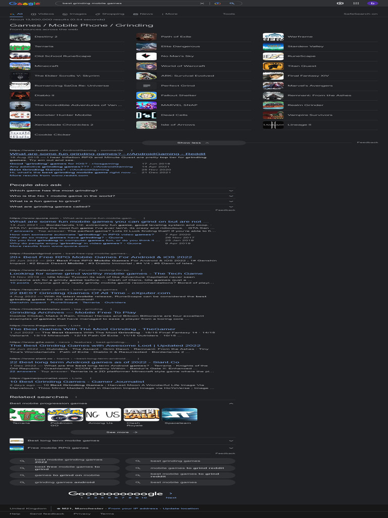 Best Grinding Mobile Games Google Search PDF Video Games Gaming