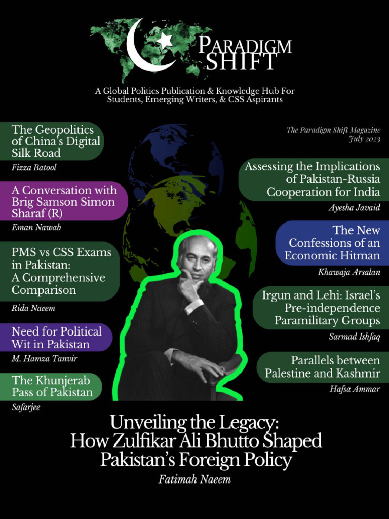 Paradigmshift Magazine July 2023 | PDF | Airport | Benazir Bhutto