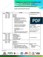 Agenda Acara Industri Fair PDF