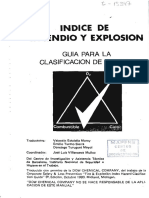 Indice Incendio y Explosion Dow Chemical