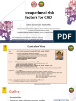 Occupational Risk Factors For CAD
