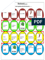 1st Conditional Board Game