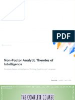 NonFactor Analytic Theories of Intelligence With Anno