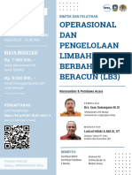 8-9 Juni Flyer Pelatihan PLB3 & OLB3 Batam