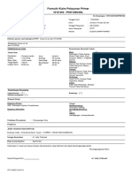 Formulir Klaim Pelayanan Primer: 10161202 - PKM CIBUGEL