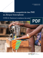 Promouvoir La Compétitivité Des PME en Afrique Francophone