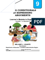 Eng9 Q1mod6 Using Conditionals in Expressing Arguments Melanie Ligante Bgo v4