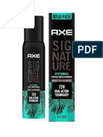 Mysterious: AXE Deodrant