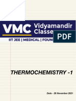 Thermochemistry - 1 Notes