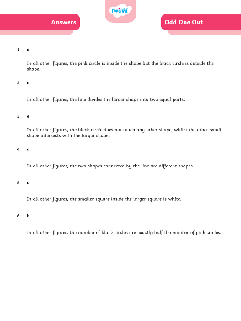 Lantern Verbal Reasoning Answers For Primary 3