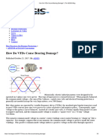 Motor - How Do VFD Cause Bearing Damage