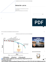 Pump Curve - Minimum Flow 1