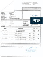 Oriental Cream - Test Report