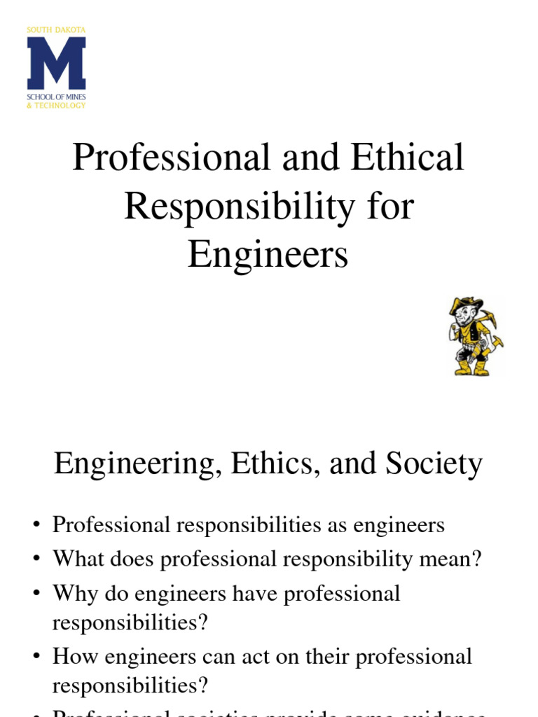 Engineers' Professional Ethics Guide | PDF | Conflict Of Interest ...