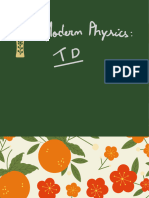 TD - Modern Physics