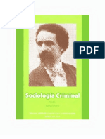 Sociologia Criminal - Tomo I