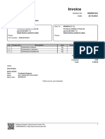 Invoice: BIO-MB 2012 LTD