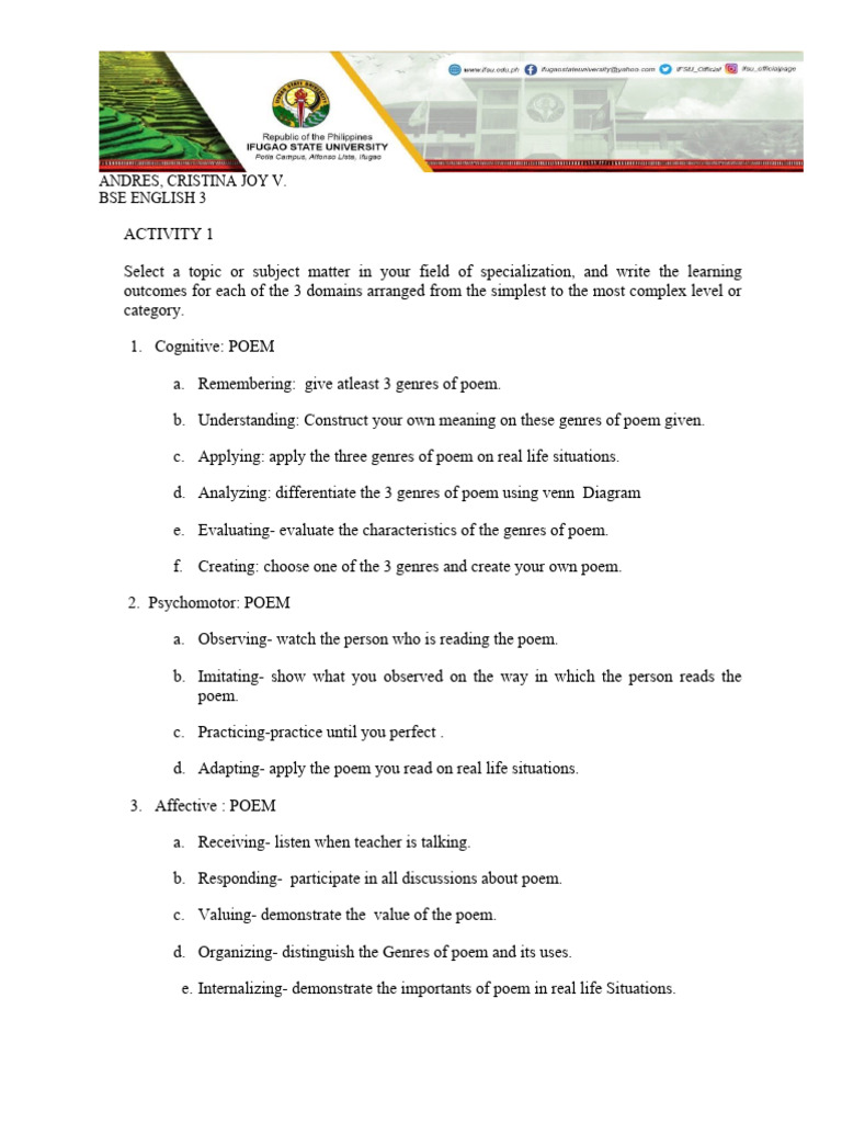 Activity 1 | PDF