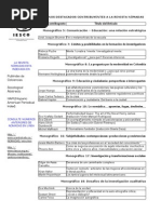 Contribuyentes destacados de la Revista Nomadas