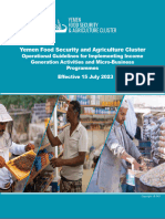 Fsac Micro-Business and Income Generating Activities Operational Guidelines-Yemen July 2023-v7