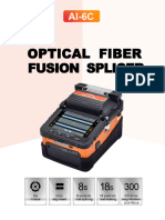 AI-6C Fusion Splicer DataSheet - Wiitek