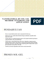 Nanomaterial by Sol-Gel Method - Synthesis and Application - Review Article by Ryka