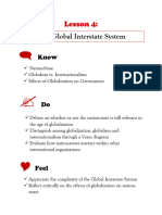 Lesson 4 Module (The Global Inter-State System) Z