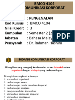 Pengenalan Tajuk (Course Outline)