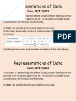 L1 Representations of Data