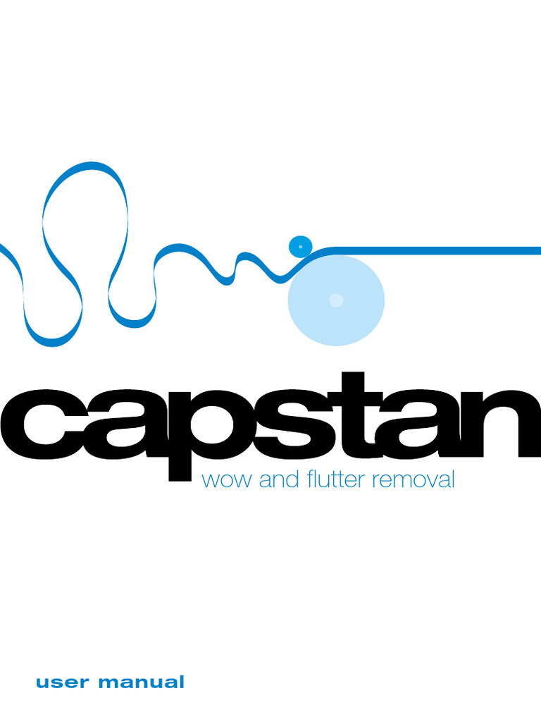Manual Capstan 1.1 English | PDF | Computer File | Pitch (Music)