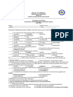 IWRBS Final Exam 2nd Quarter