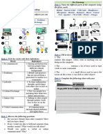 1.listening and Speaking Worksheet