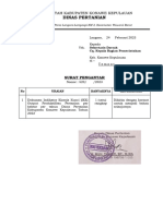 Data IKK Outcome Pertanian