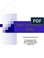Cash Conversion Cycle (CCC) GROUP 9